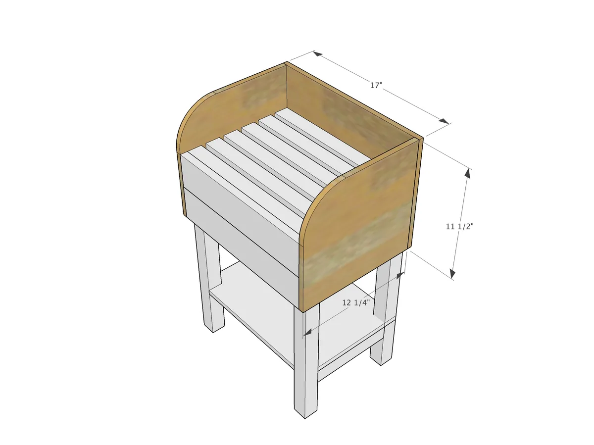 Kids Wood Play Toy Grill, step 5