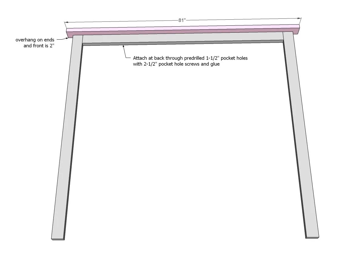 King Panel Headboard, step 2