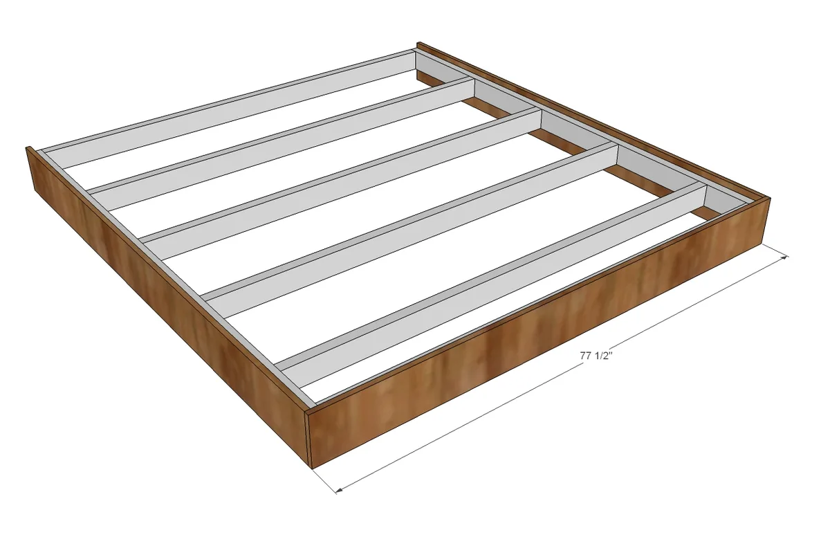 King Size Fancy Farmhouse Bed, step 10