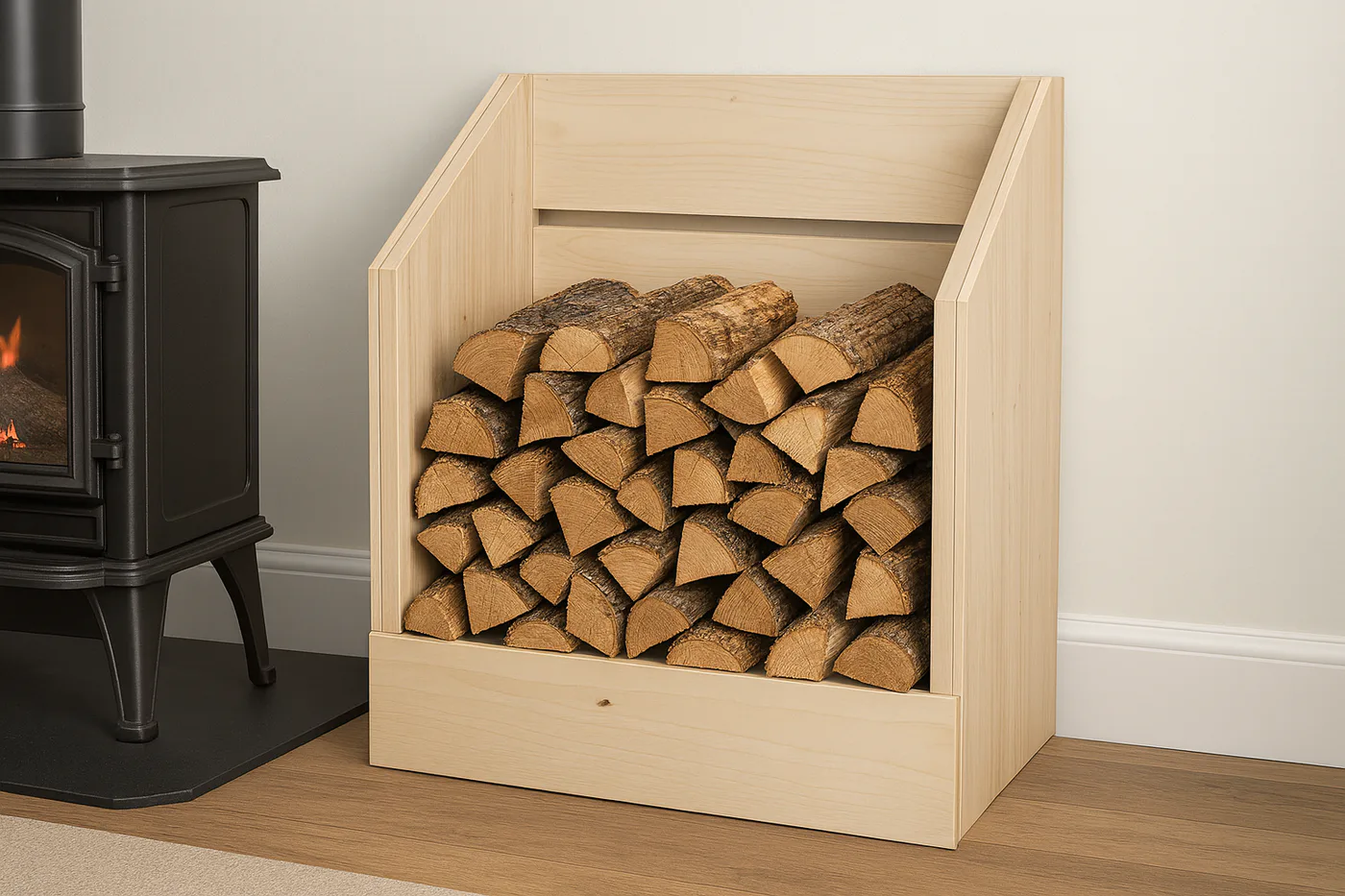 Large Firewood Box