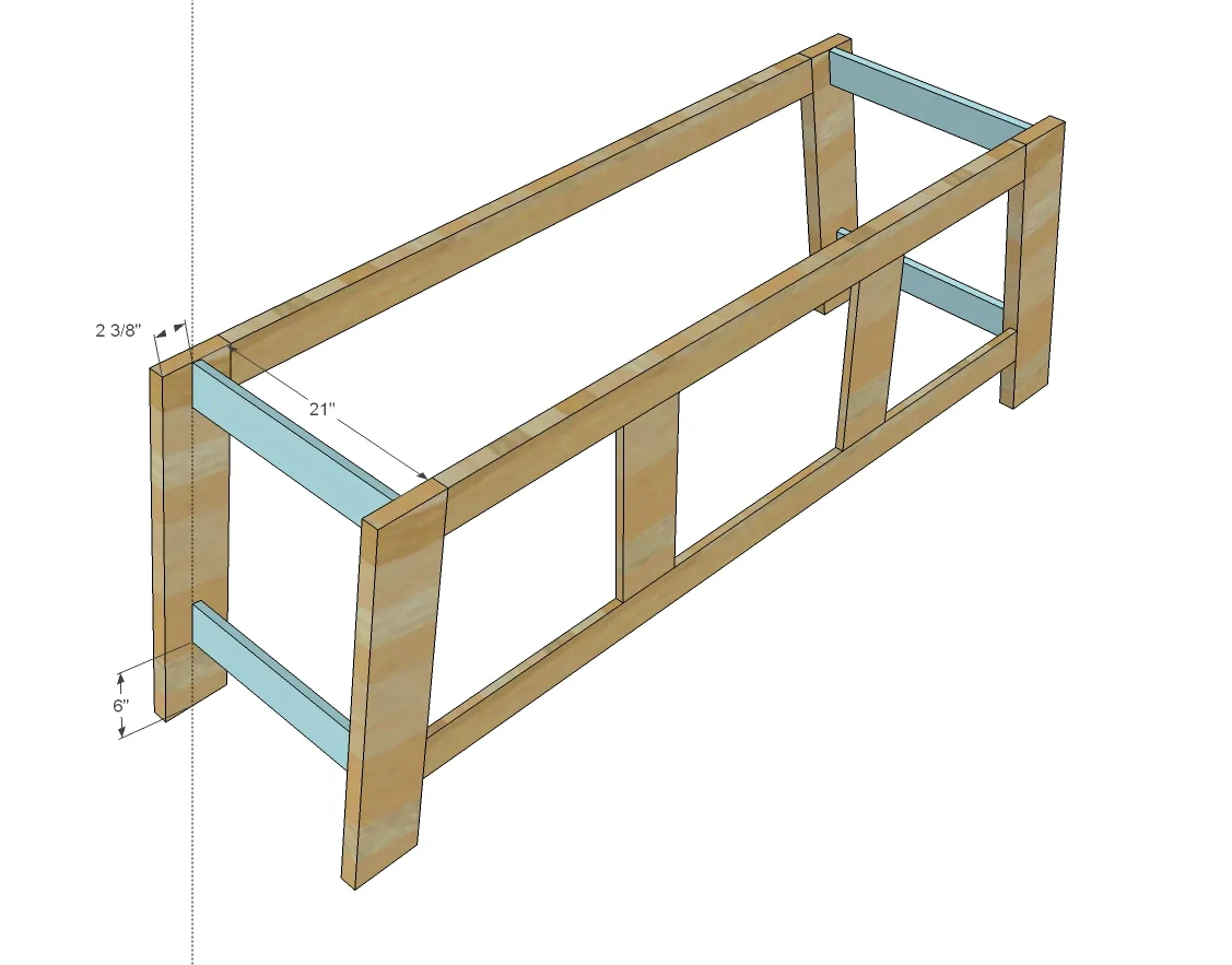 Large Henry Desk, step 3