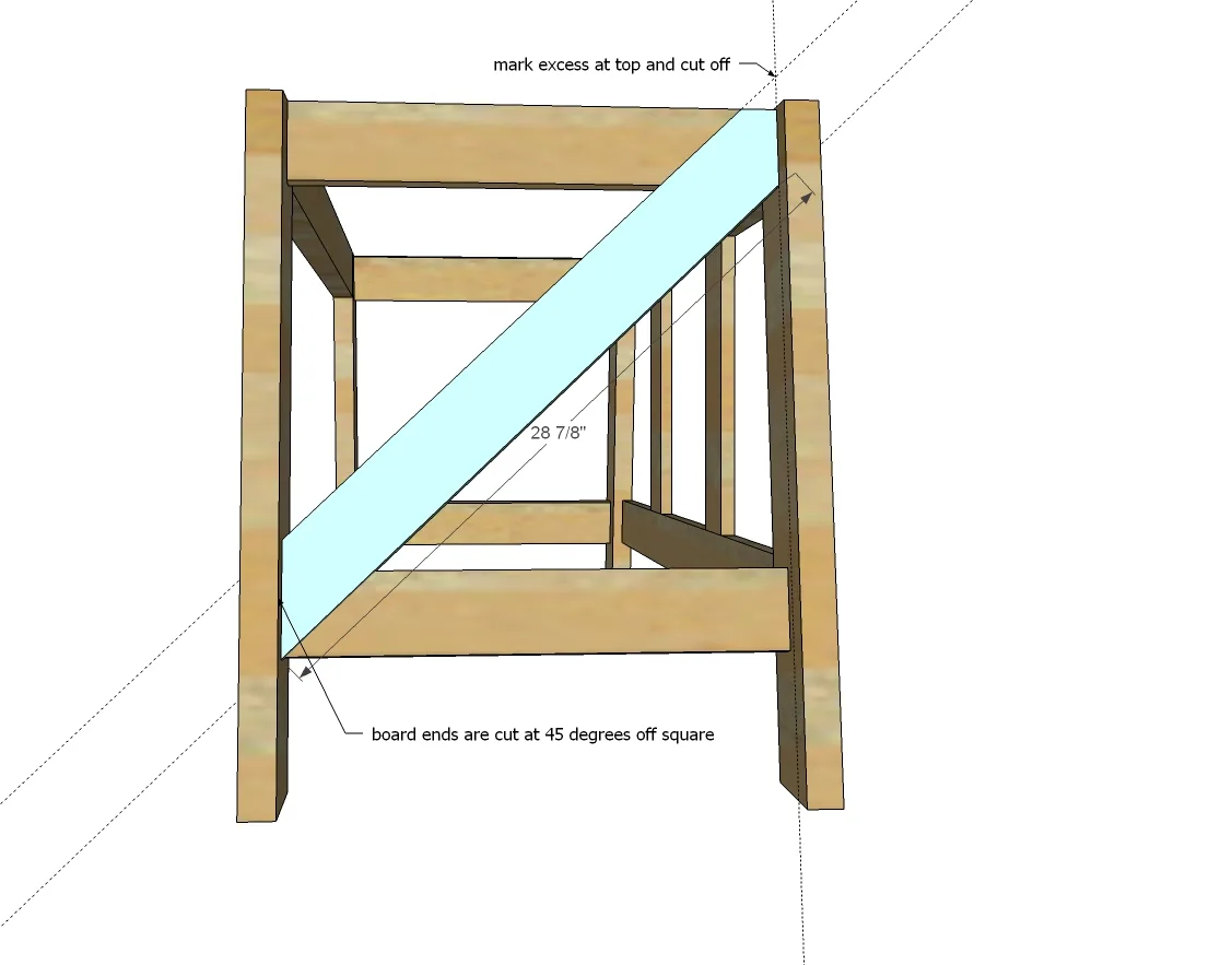 Large Henry Desk, step 4