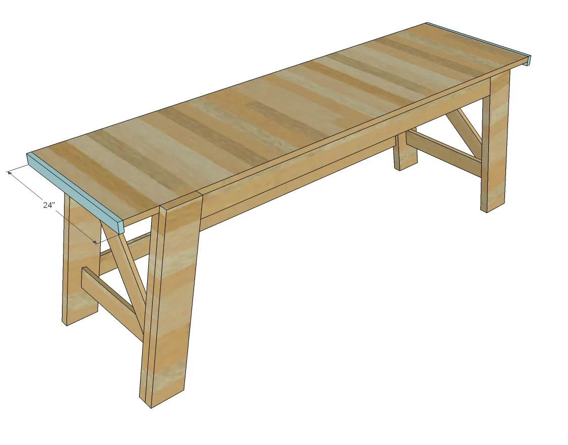 Large Henry Desk, step 7