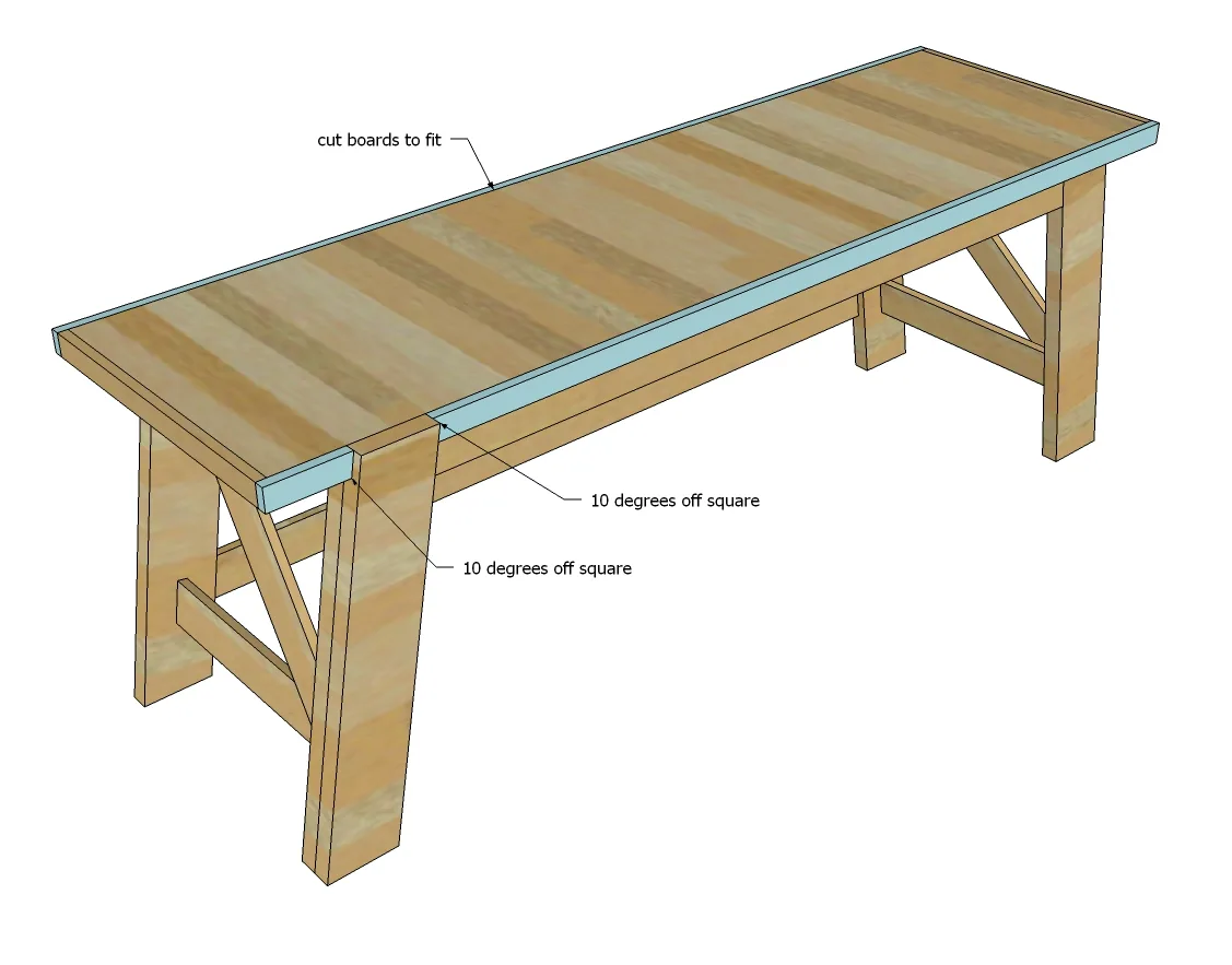 Large Henry Desk, step 8