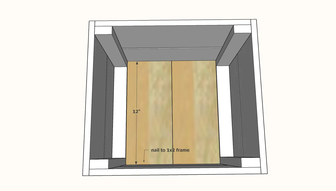 Large Wooden Milk Crate Tutorial using Cedar Fence Pickets, step 5