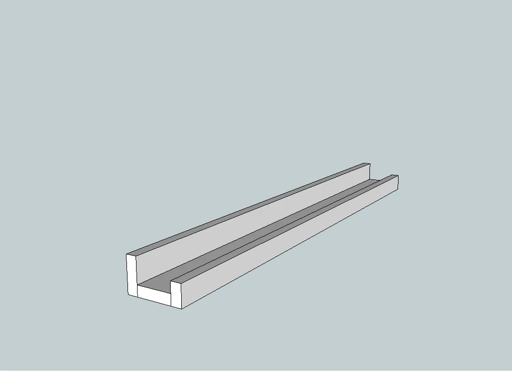 Ledge Display Easel, step 1