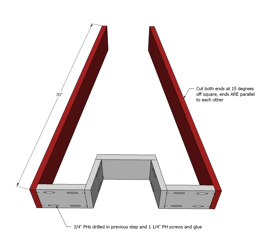 A Letter Shelf, step 3