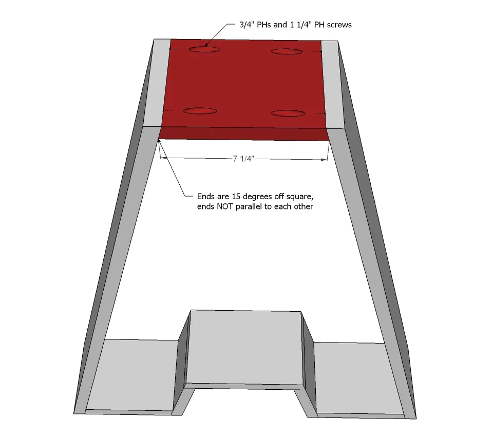 A Letter Shelf, step 4