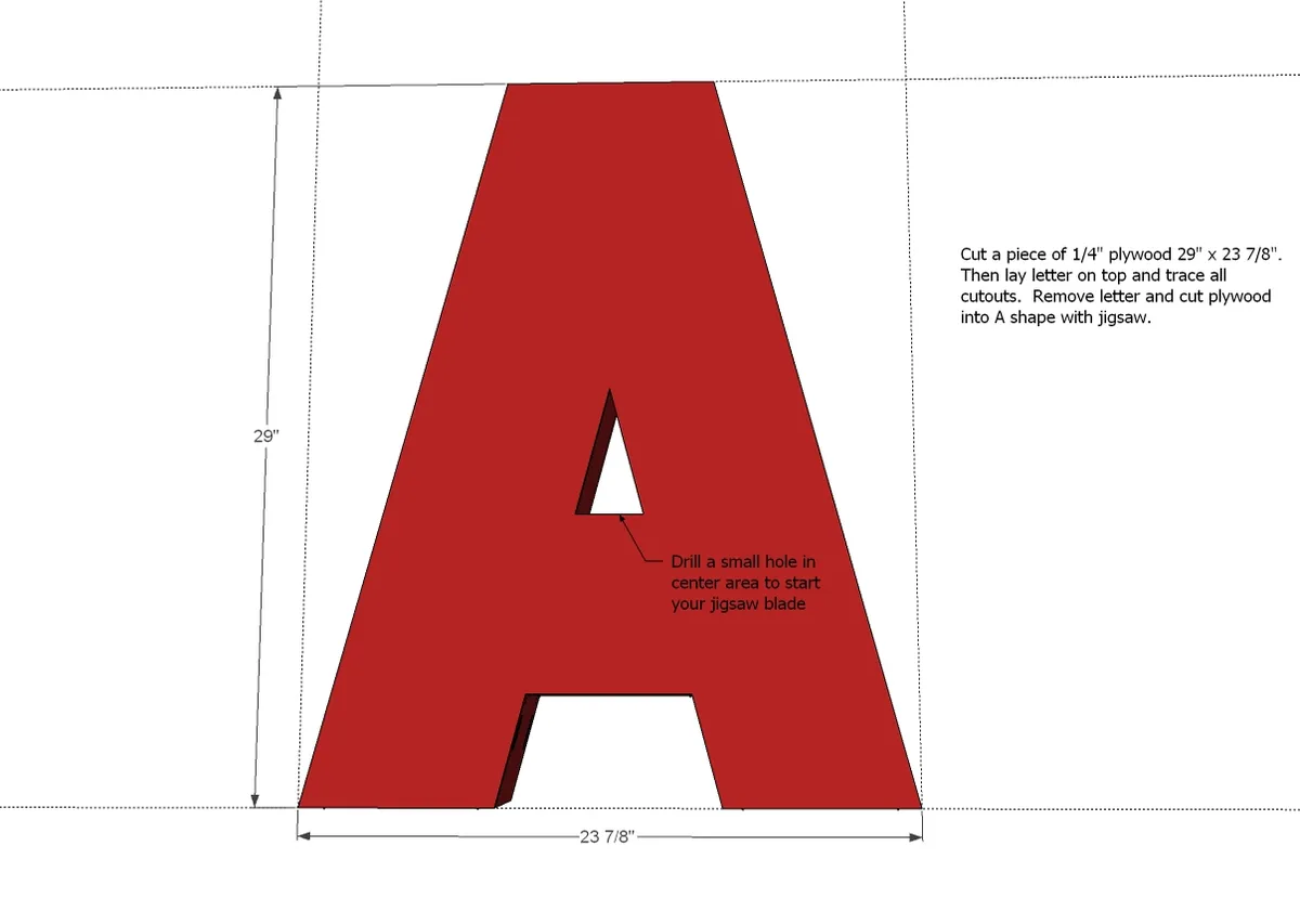 A Letter Shelf, step 8