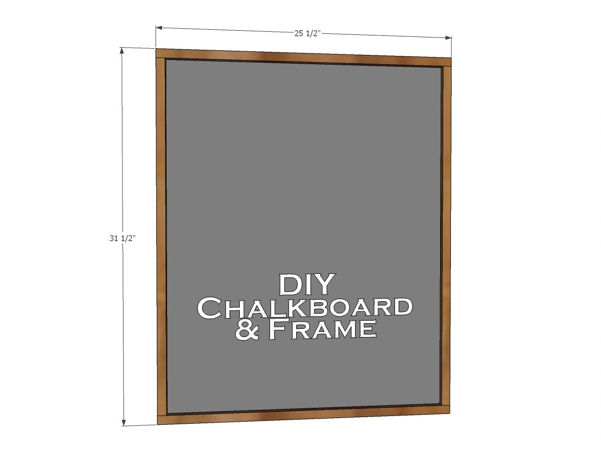 Lighted Holiday Chalkboard Sign "All is Calm, All is Bright" dimension diagram 1