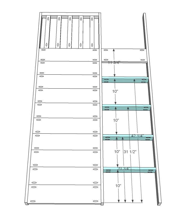 Little Cottage Loft Bed, step 4