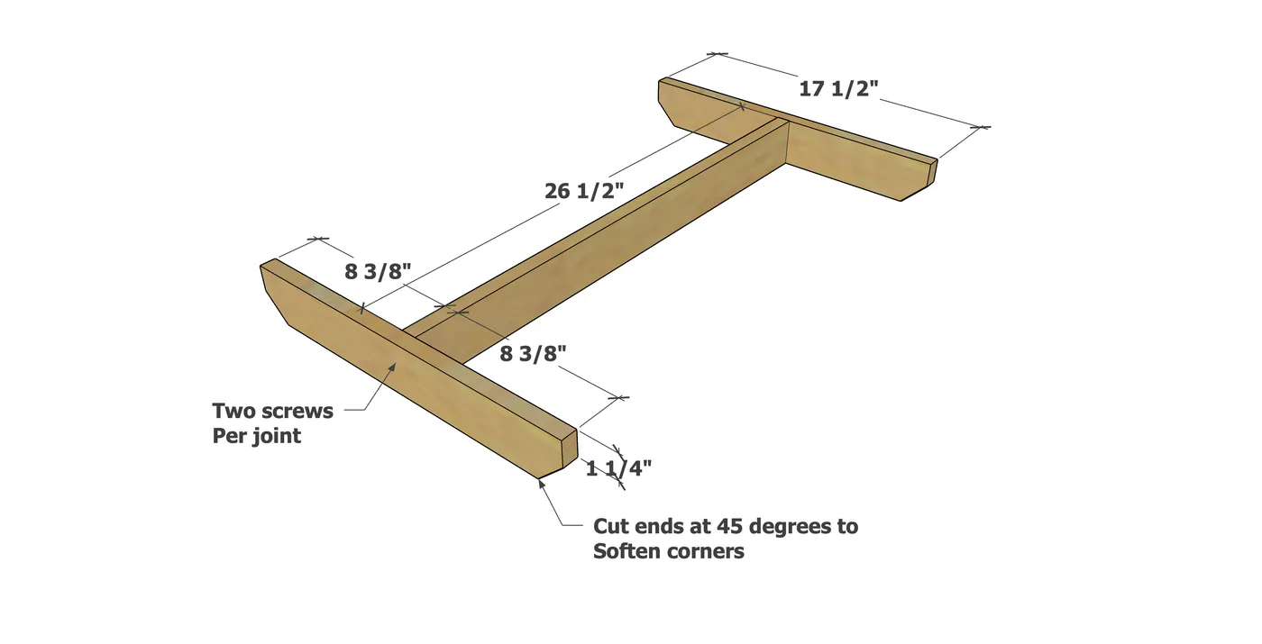 Little Kids Picnic Table, step 1