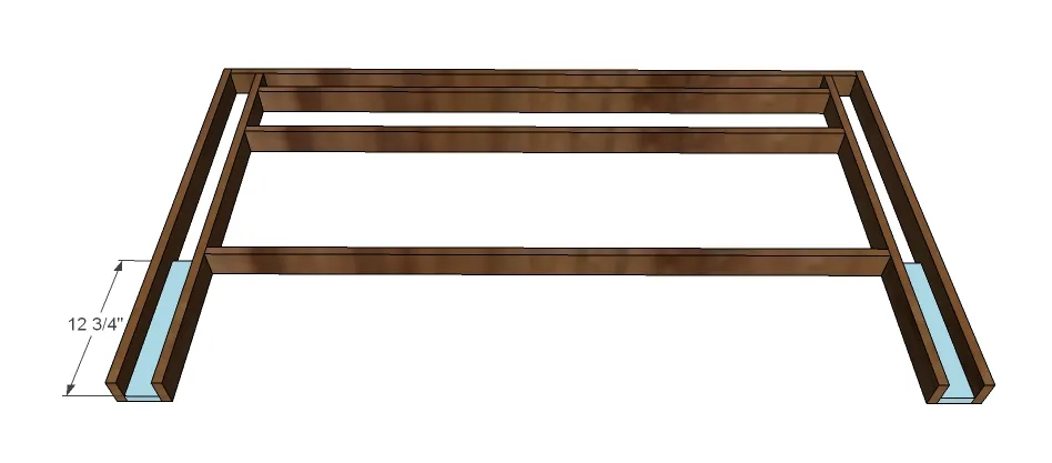 Low Modern Cutout Headboard, step 4