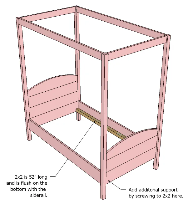 Lydia Toddler Bed, step 5