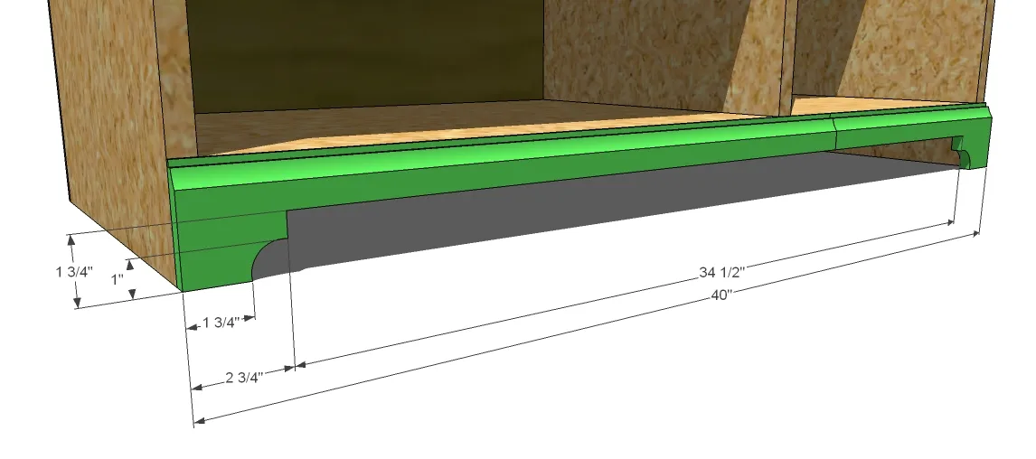 Madeline Changing Table, step 4