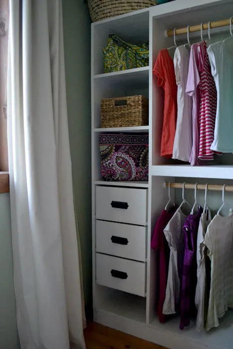 Master Closet System Drawers