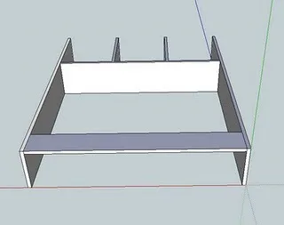 Media Hutch with Crown, step 3
