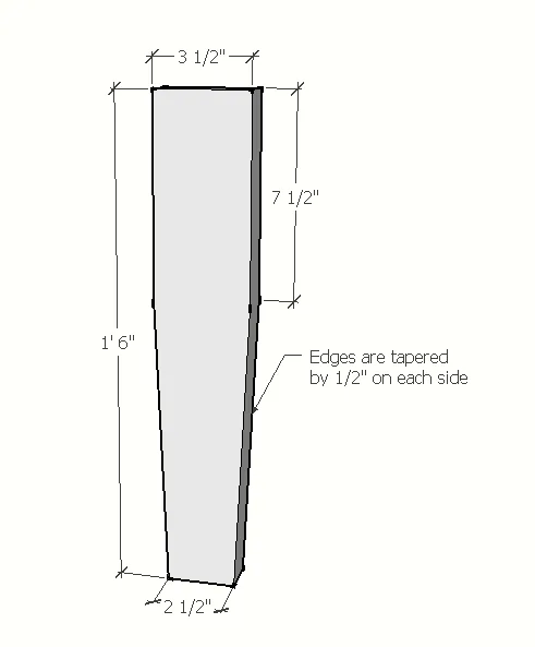 Mid-Century Inspired Platform Bed, step 1