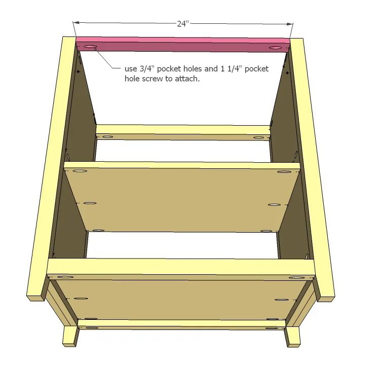 Mini Fridge Snack Cabinet, step 5