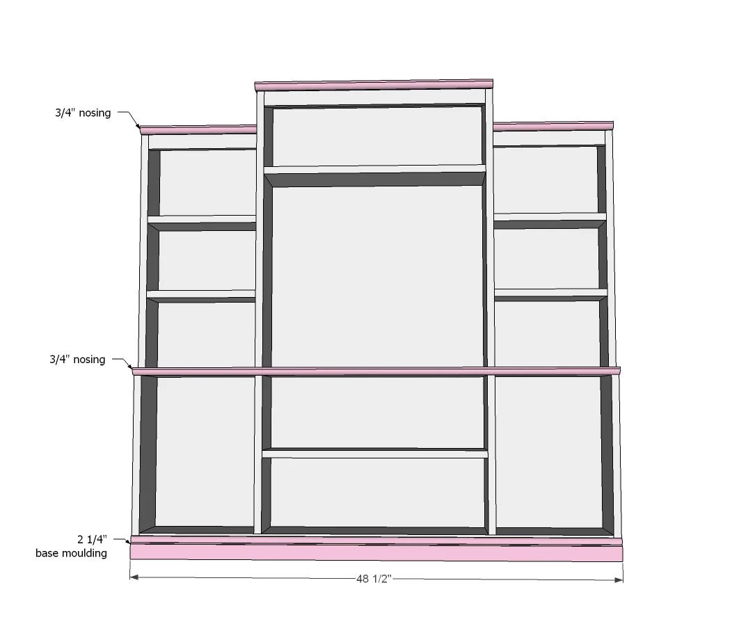 Mini Media Wall for Playhouse or Kids Room, step 6