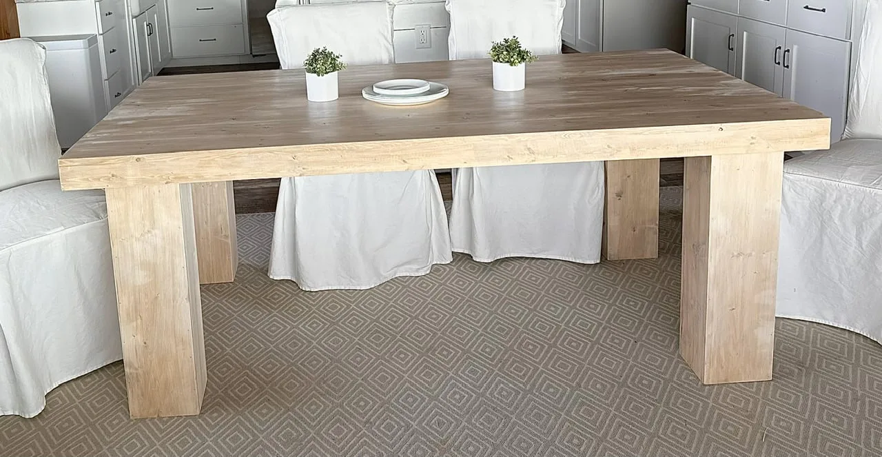Minimalist Modern Dining Table