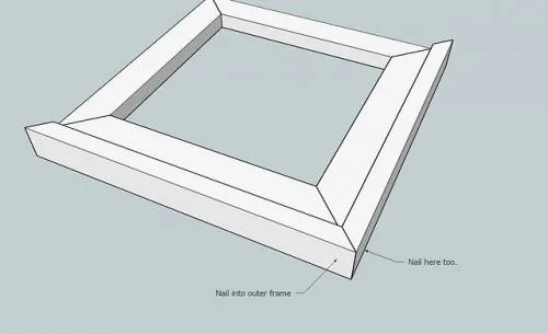Mitered Corner 1x2 Frames, step 6