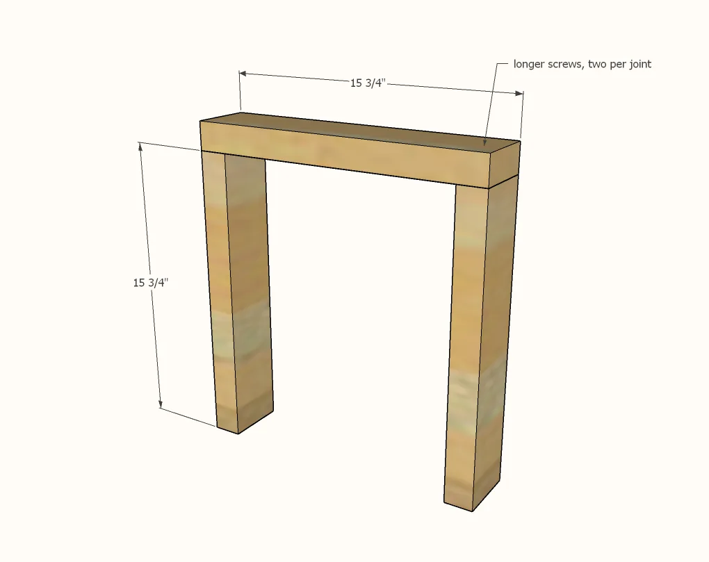 Modern Cedar Outdoor Storage Bench, step 1