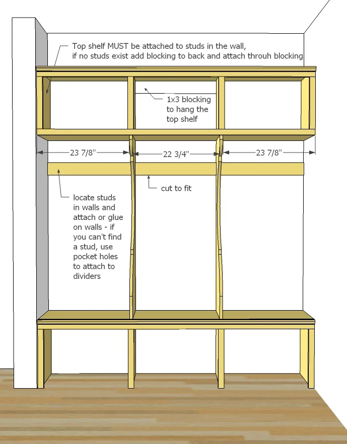 Modern Cottage Mudroom, step 11
