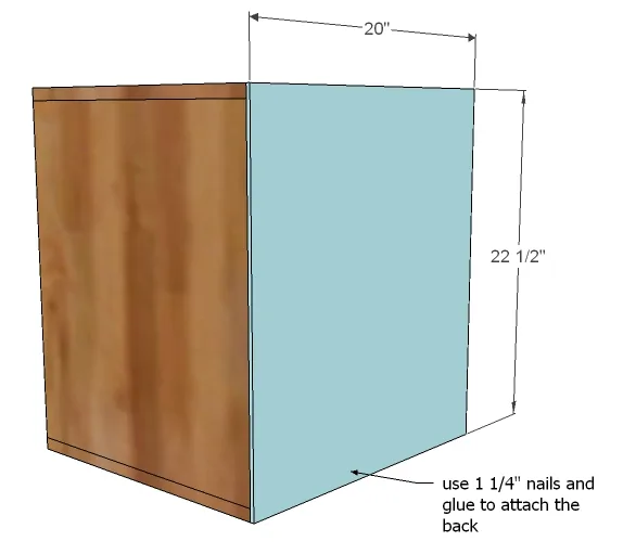 Modern Cutout Nightstand, step 3