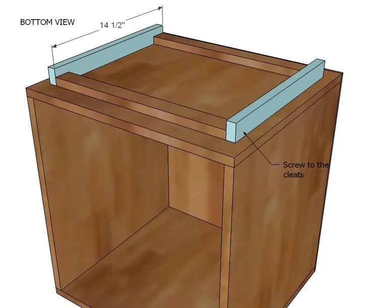 Modern Cutout Nightstand, step 5