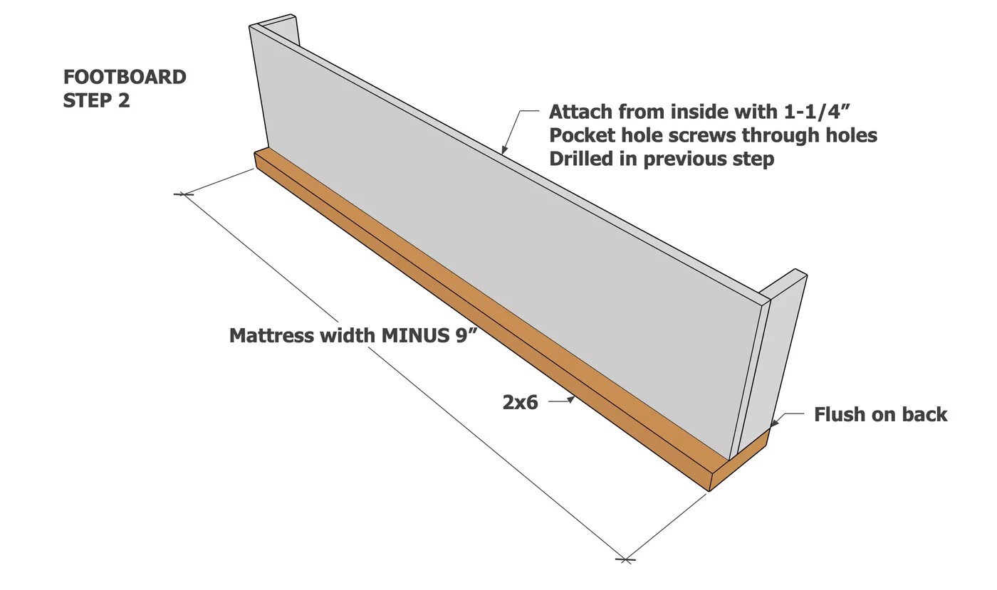 Modern Platform Bed Frame, step 4