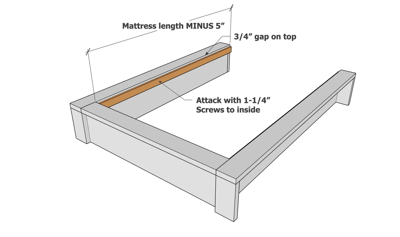 Modern Platform Bed Frame, step 6