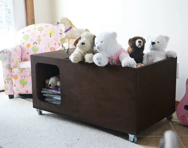 Modern PureBond Toy Box