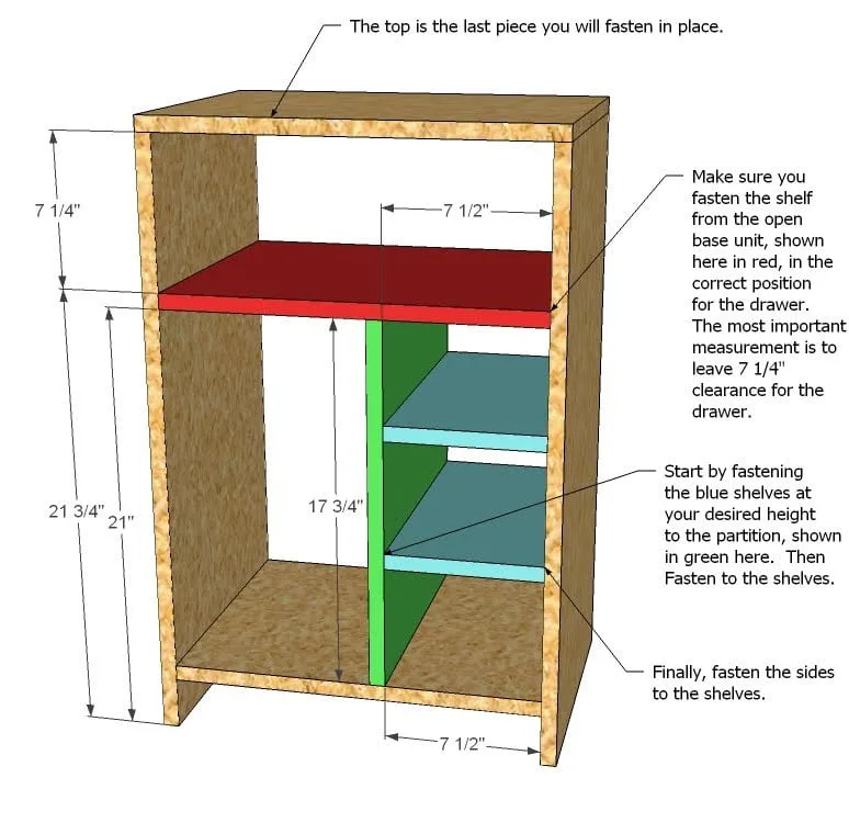 Modular Office, step 1