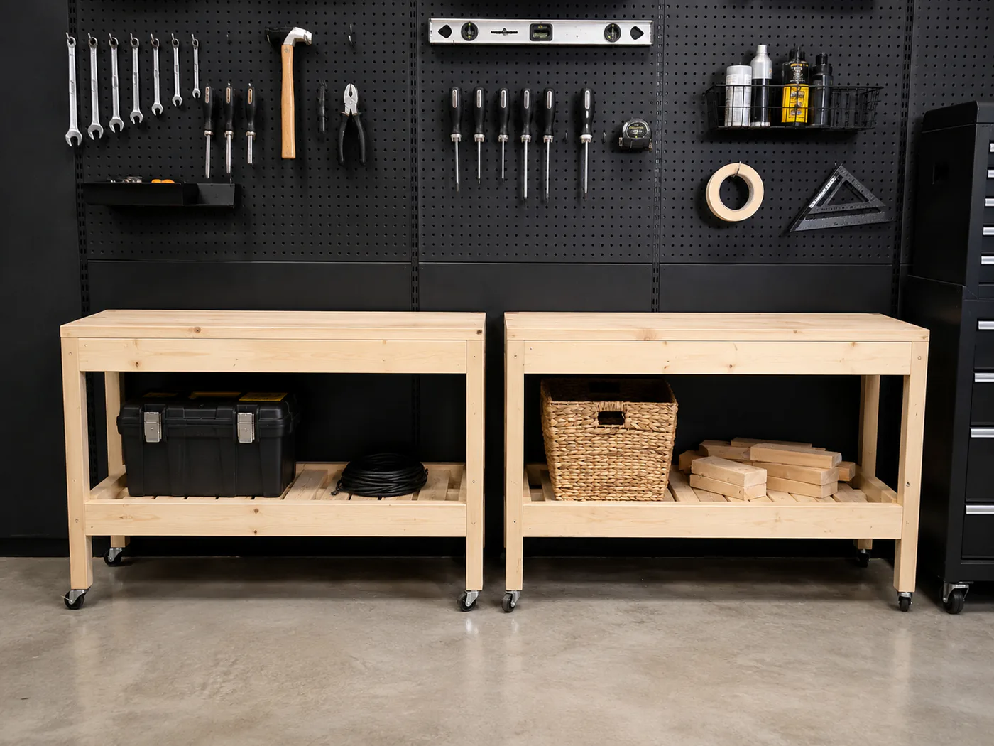 Modular Workbench Sawhorses Countertops