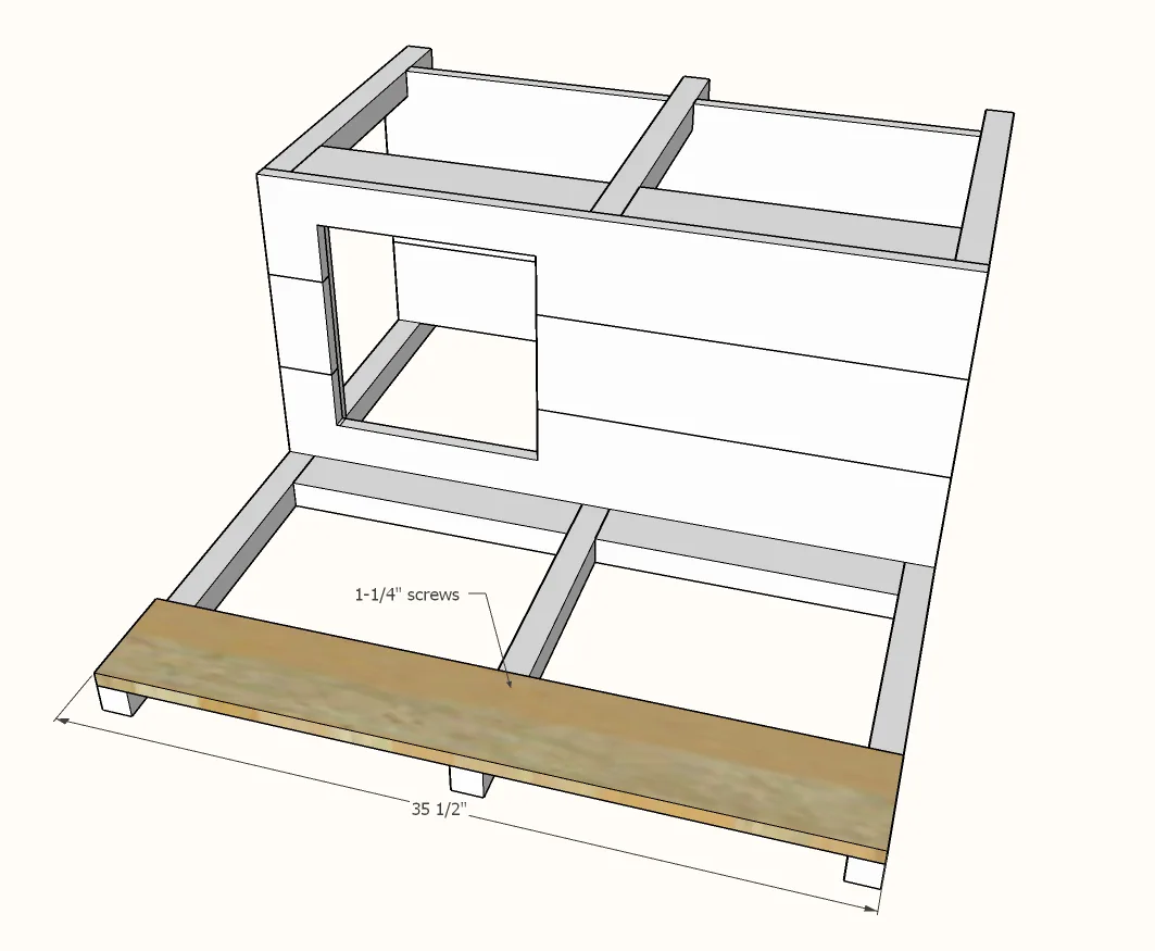 Mud Kitchen, step 6