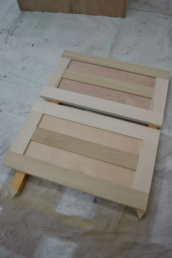 Narrow Depth Secretary Cabinet with Mail Slots, step 7