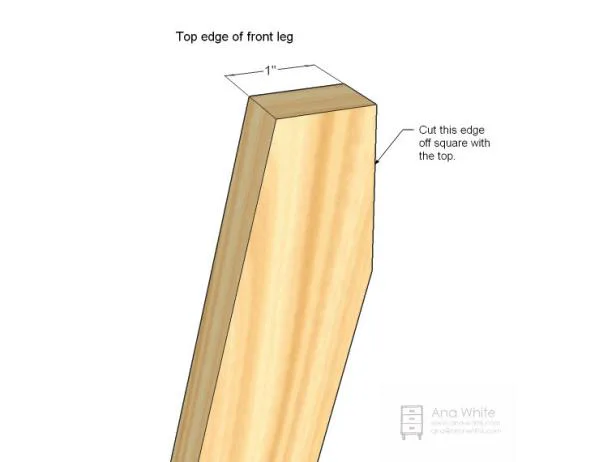 Narrow Painter's Ladder Shelf, step 1