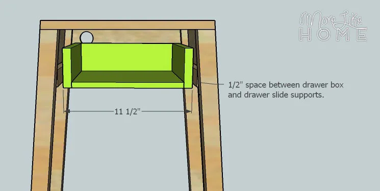 Nightstand with a Charging Notch by More Like Home, step 9