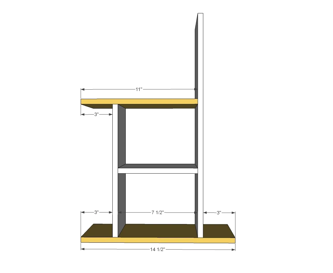 Number 1 Shelf, step 2