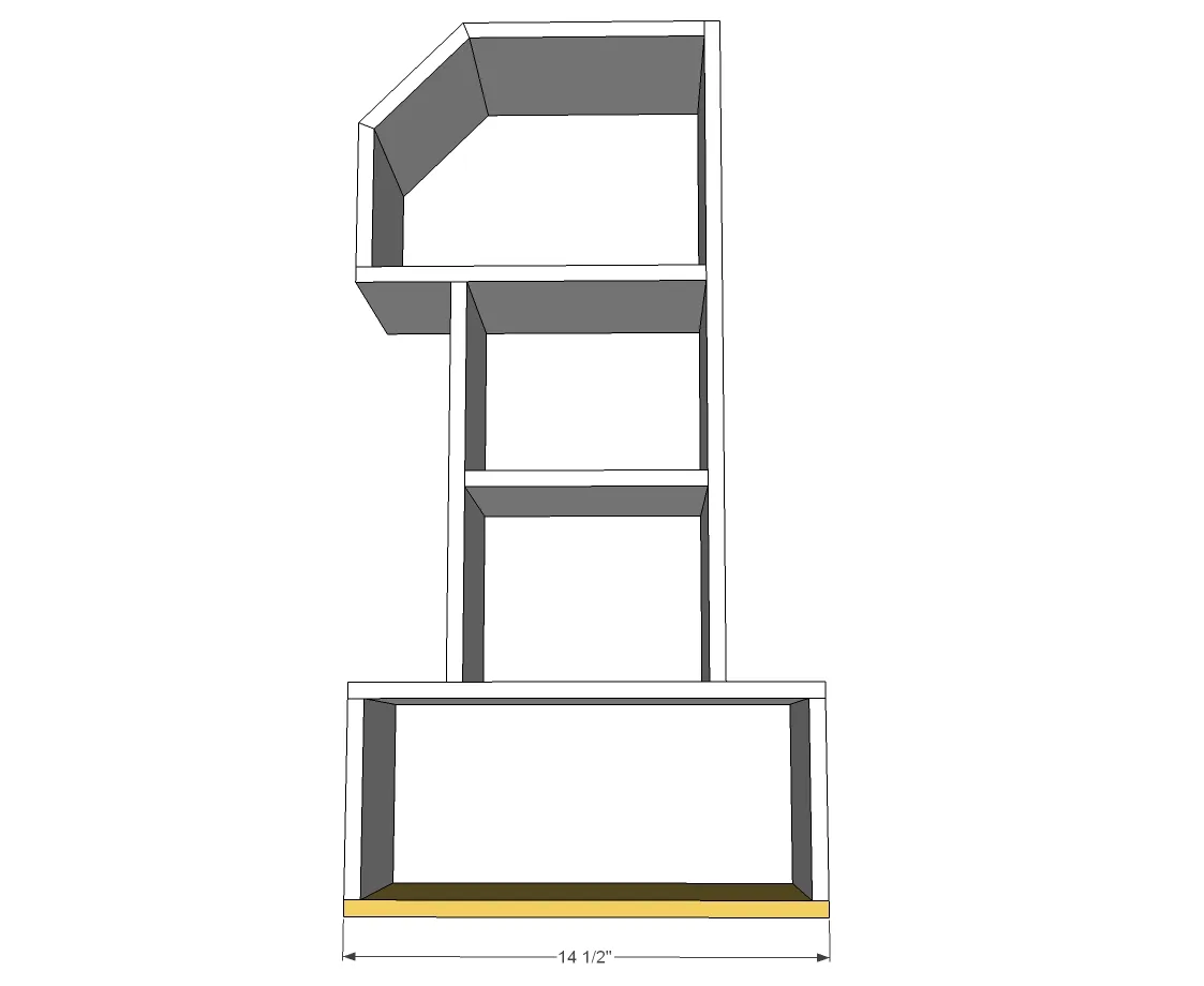 Number 1 Shelf, step 5
