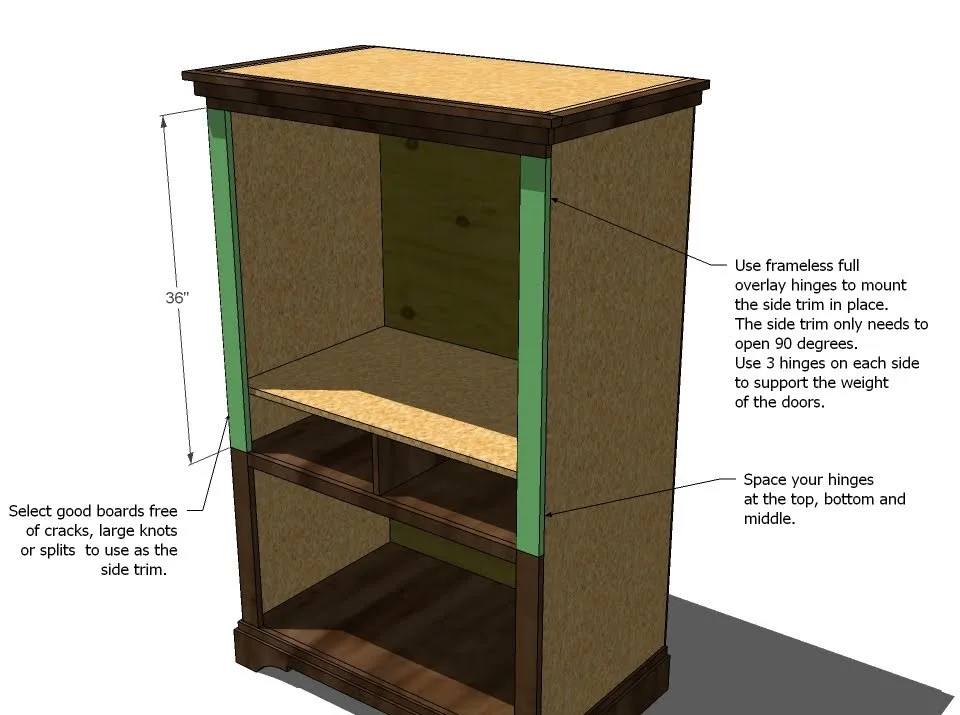 Nursery Armoire, step 10