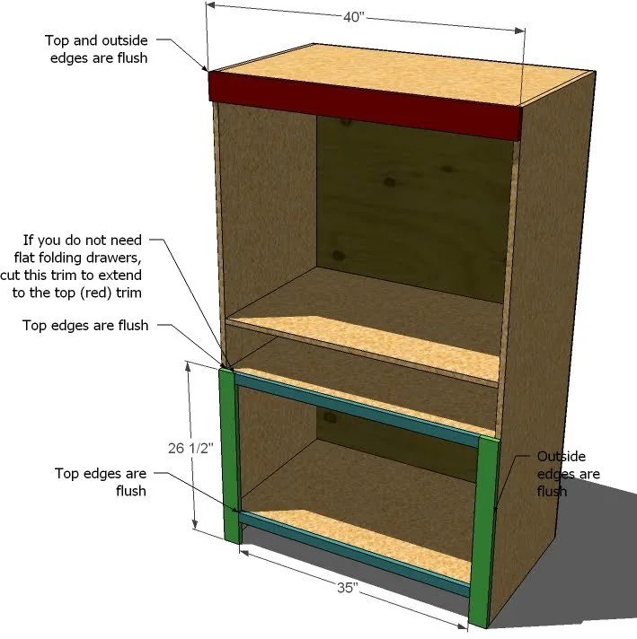Nursery Armoire, step 4