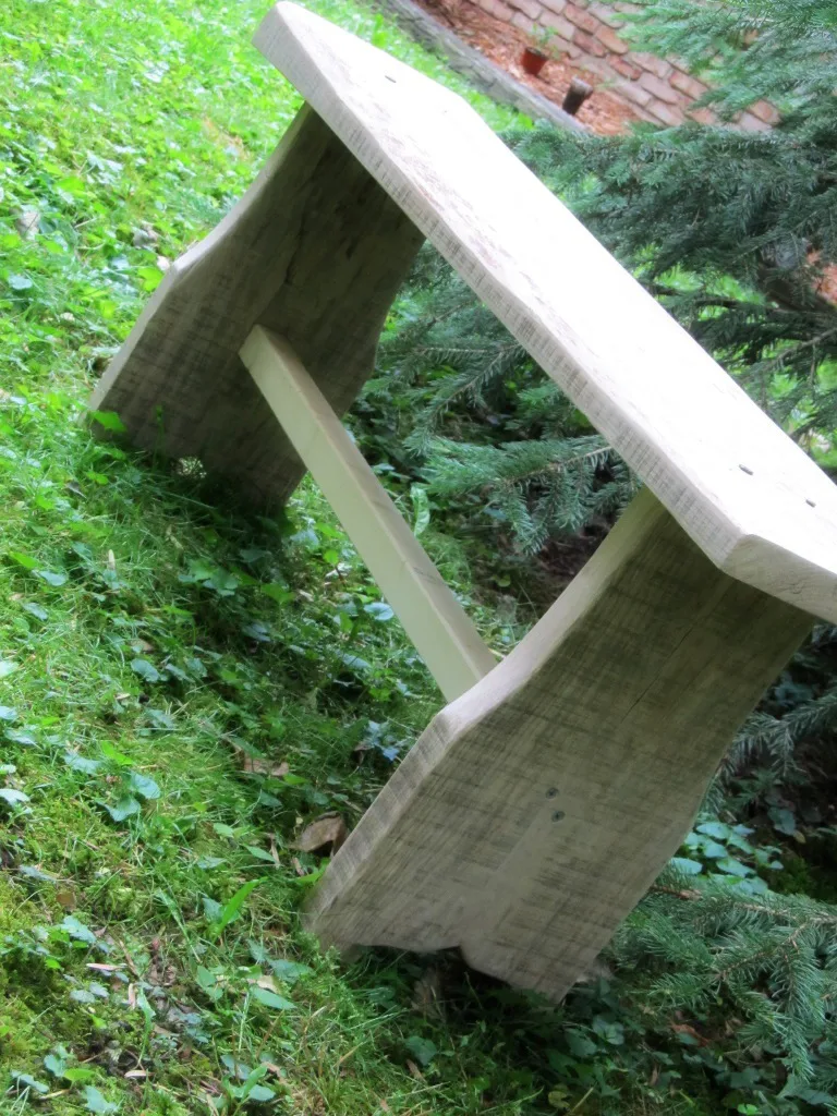 The one board bench, step 2