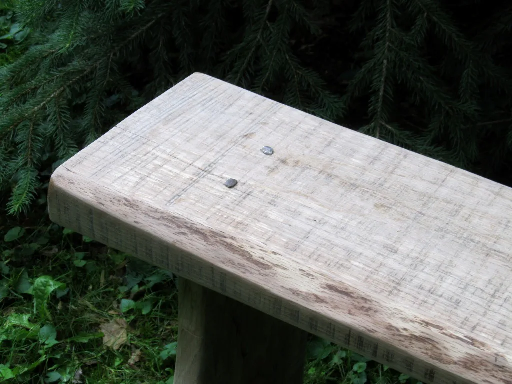 The one board bench, step 3