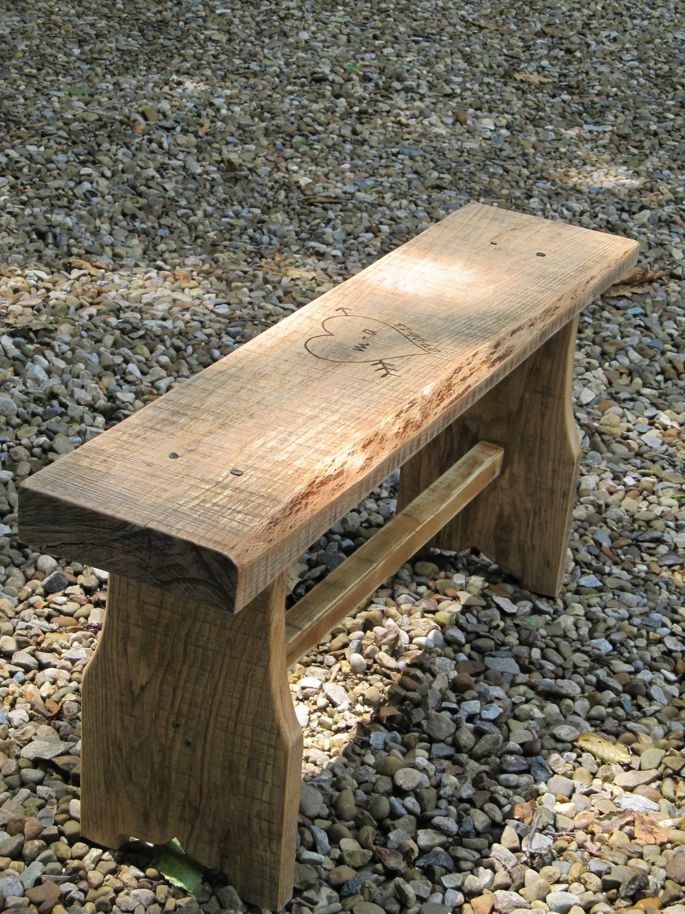 The one board bench, step 4