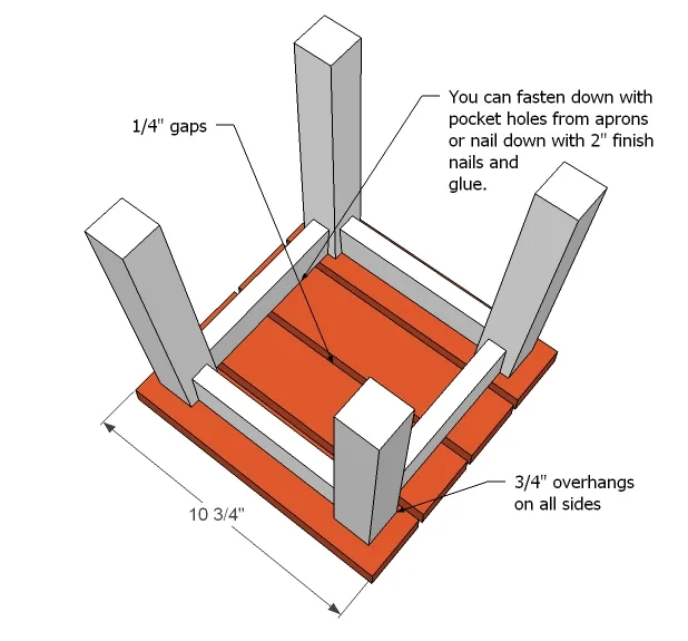 Outdoor Accent Table, Plant Stand or Stool, step 3