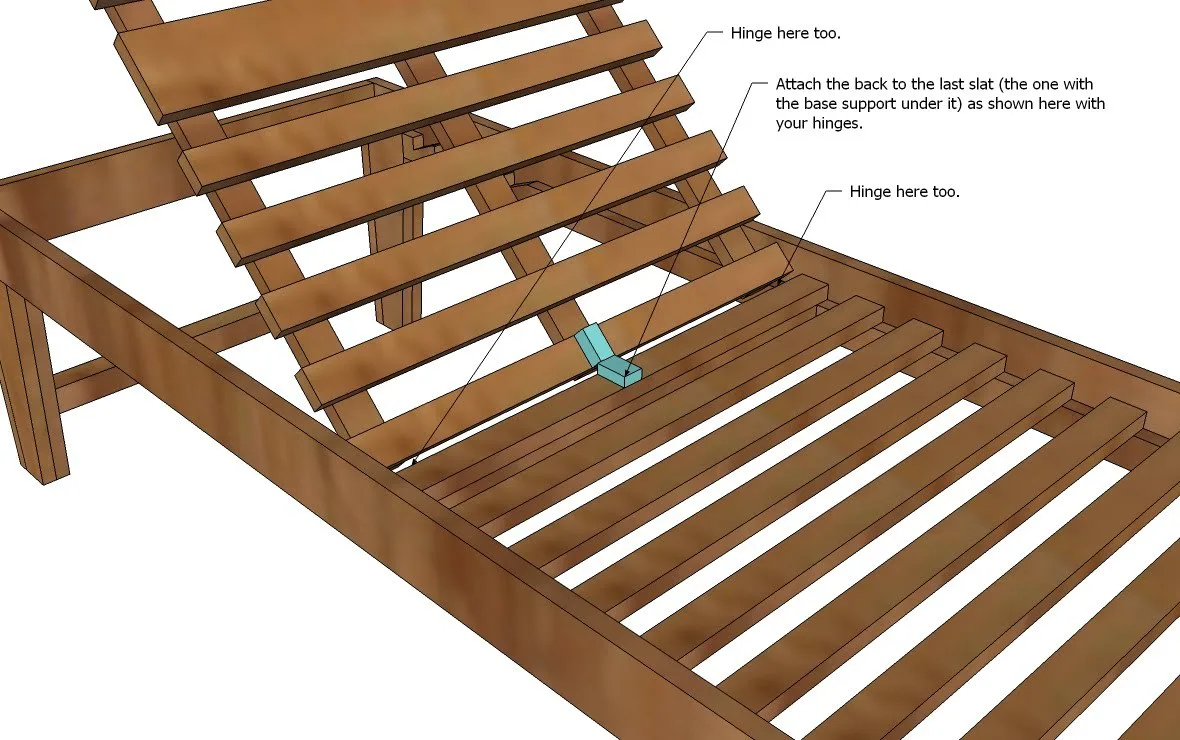 Outdoor Chaise Lounge, step 10
