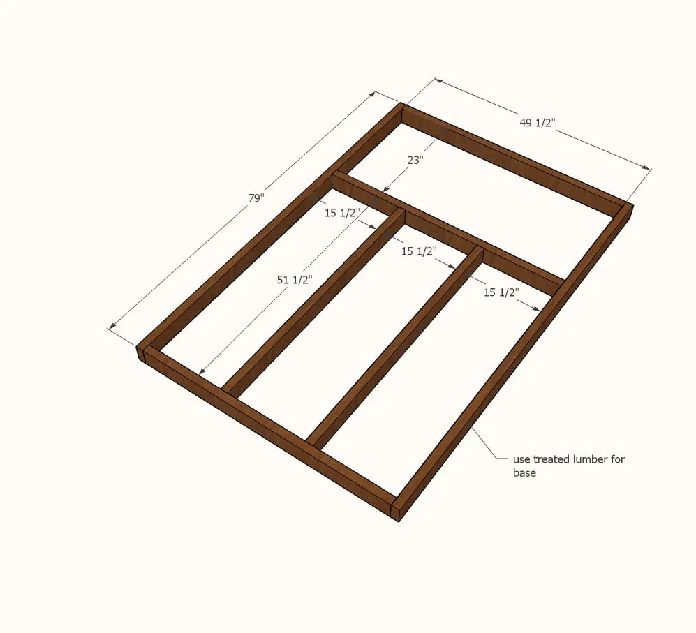 Outhouse Plan for Cabin, step 1