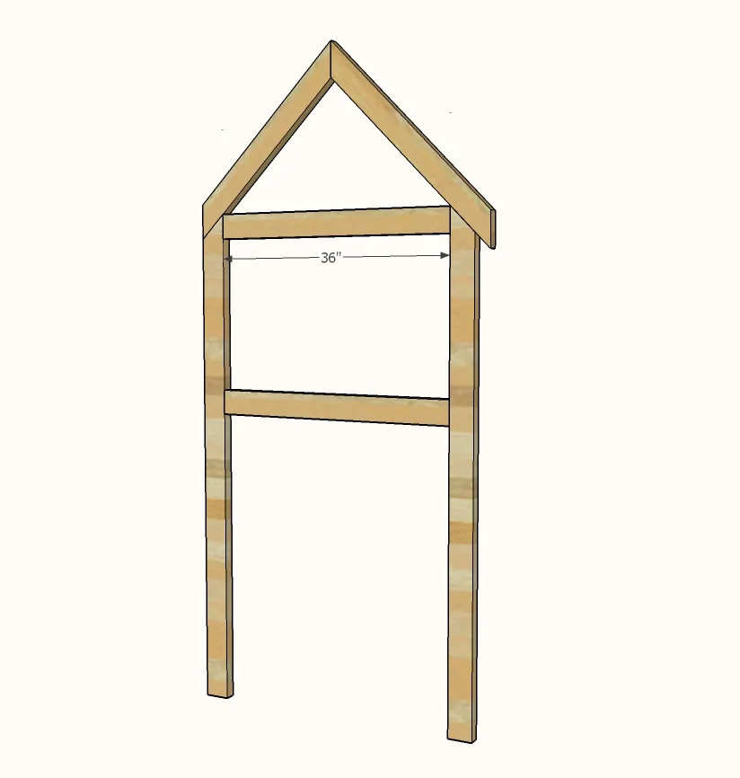 Over Bed Indoor Playhouse, step 3